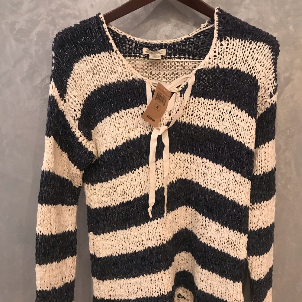 Lucky Brand loose knit sweater. NWT